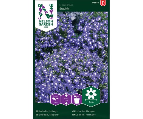 Frø hengelobelia Saphir