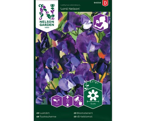 Frø blomsterert Lord Nelson