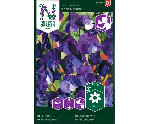 Frø blomsterert Lord Nelson