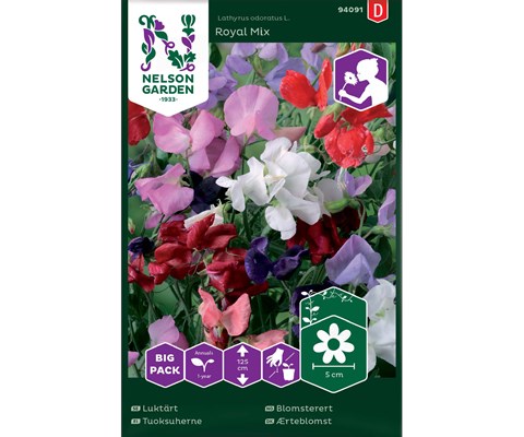 Frø blomsterert Royal Mix Big Pack