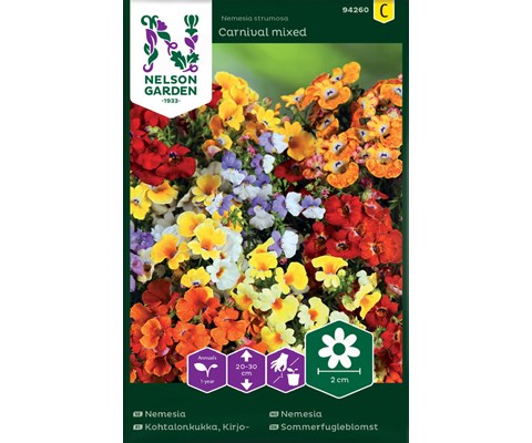 Frø nemesia Carnival