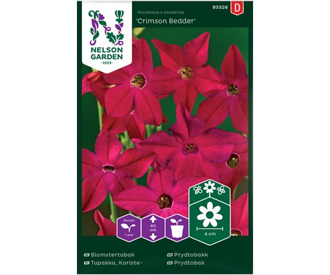 Frø prydtobakk Crimson Bedder