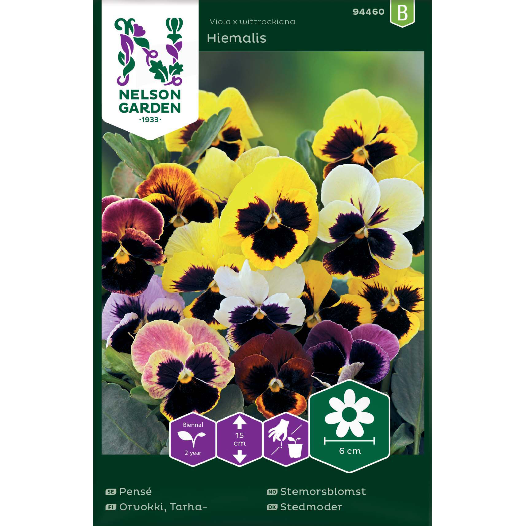 Frø Hiemalis stemorsblomst