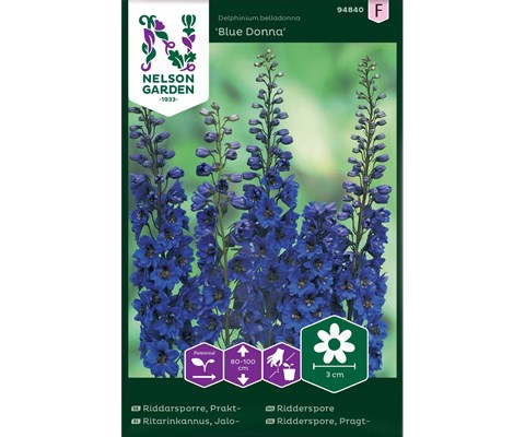 Frø ridderspore Blue Donna