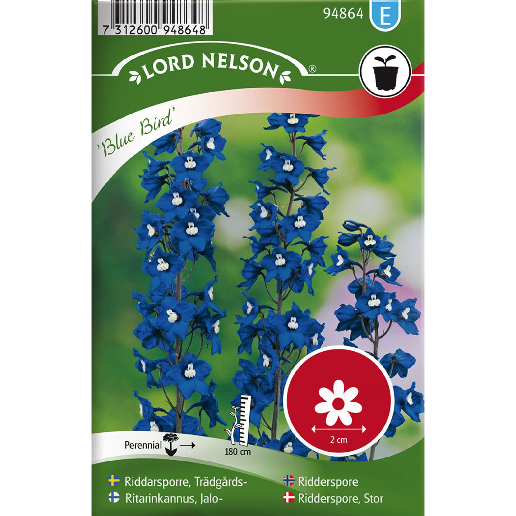 Frø Blue Bird ridderspore