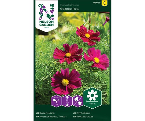 Frø pyntekorg Gazebo Red