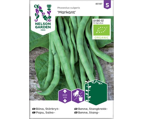 Frø stangbrekkbønne Markant økologisk