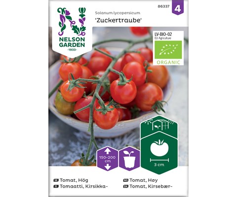 Frø tomat høy Zuckertraube økologisk