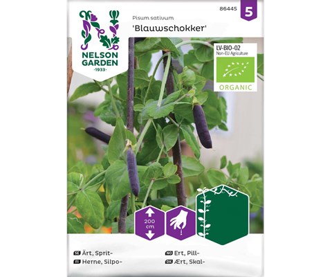 Frø pillert Blauwschokker økologisk