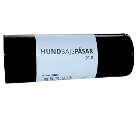 Hundeposer Lupus 50 stk svart