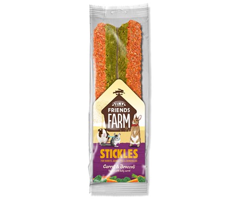 Stickles gulrot og broccoli 120 g