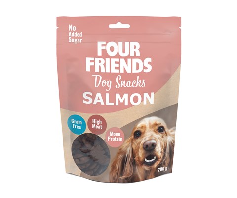 Hundesnacks laks 200 g
