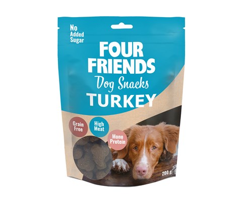 Hundesnacks kalkun 200 g
