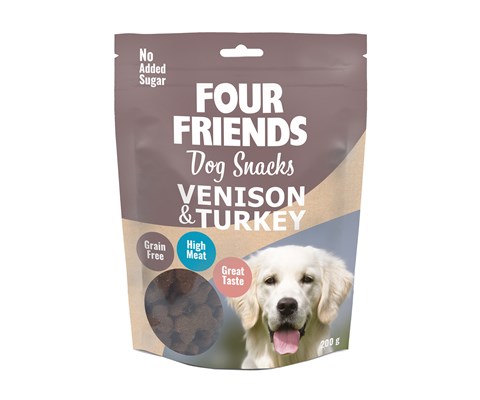 Hundesnacks Hjort 200 g