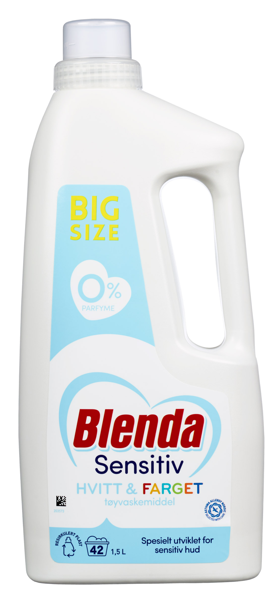 Tøyvask sensitiv flytende 1,5 L