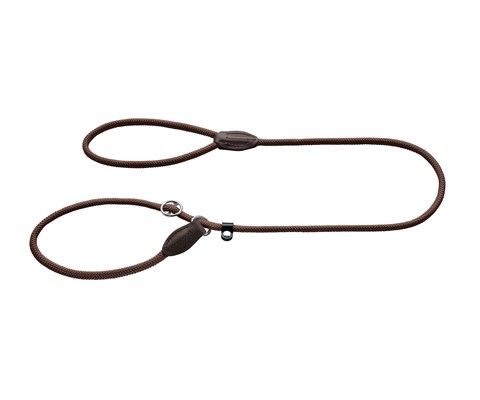 Retriverkobbel med stopp 170 cm brun