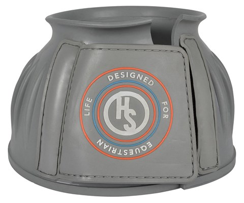 Kopper med borrelås grå 1 par