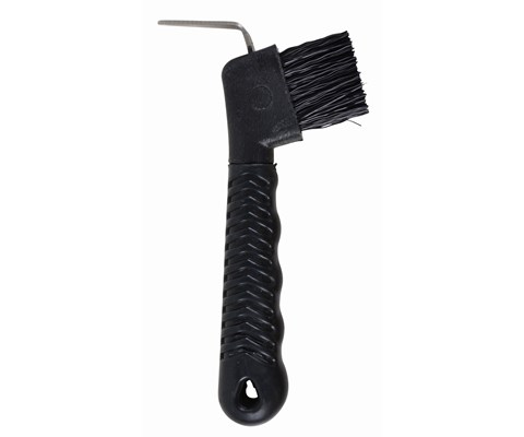 Hovskrape med børste svart