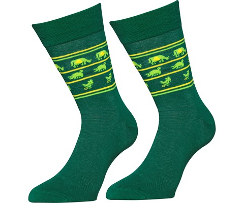 Fritidssokker grønn 40-45