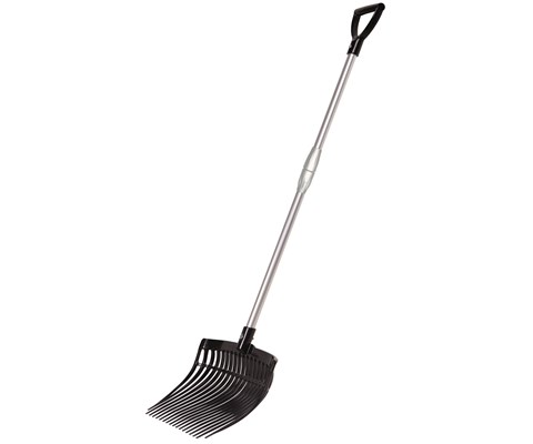 Stallgreip  med teleskop skaft