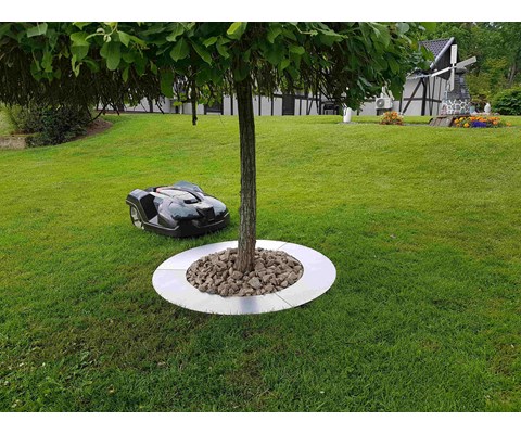 Tre- og buskring i jern Ø90 cm