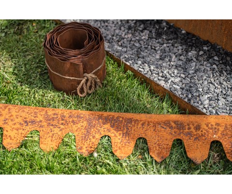 Gresskant rust 17 cm x 1 m