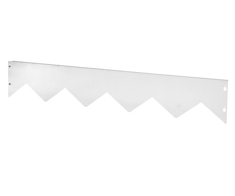 Gresskant zink 17 cm x 1 m