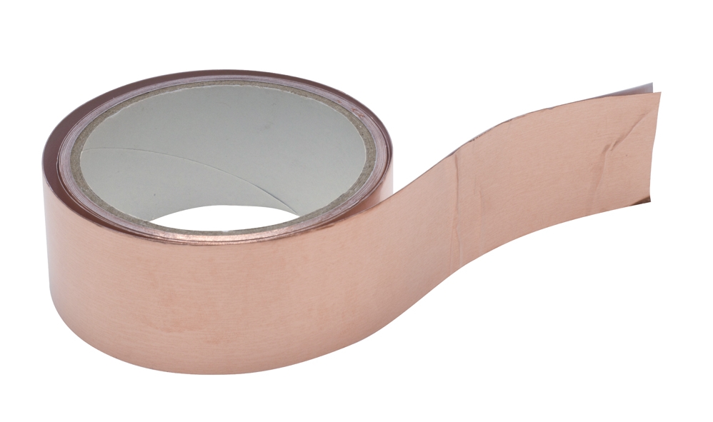 Snegletape i kobber 4 m