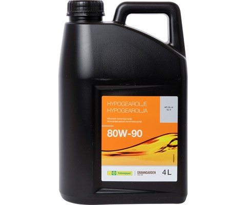Hypogearolje 80W-90 4 L