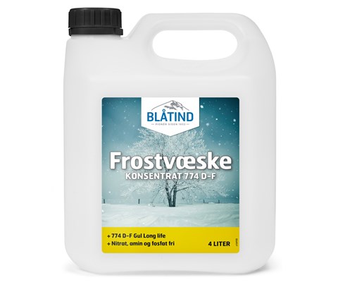 Frostvæske 744 D-F gul 4 L 3 stk