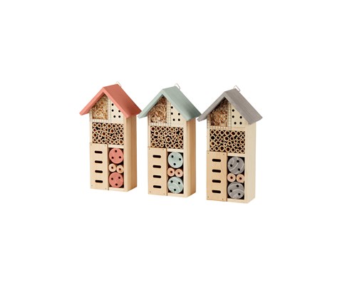 Grouw insektshotell 13x8,5x26 cm