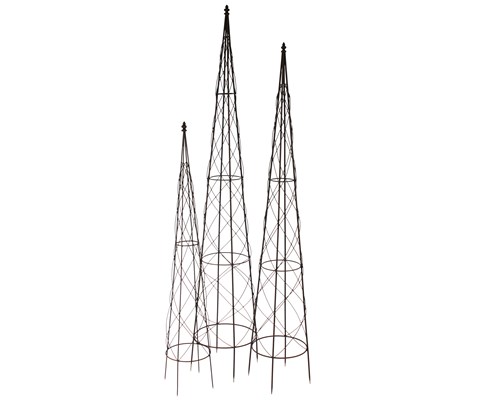 Espalier brun sett à 3 stk