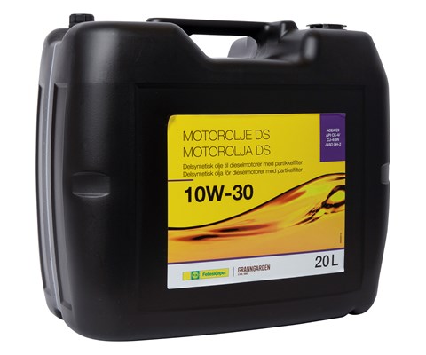 Motorolje delsyntetisk DS 10W-30 20 L