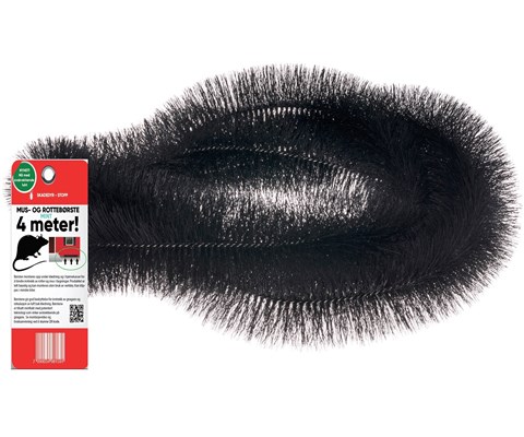 Mus- rottebørste mint proff 4 m