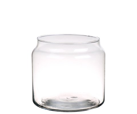 Blomstervase Couro glass D19 H17