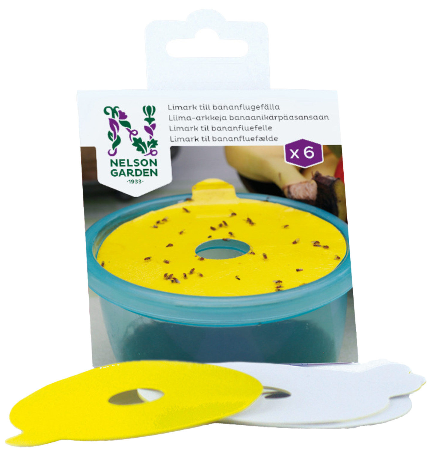 Limark bananfluefelle 6 stk