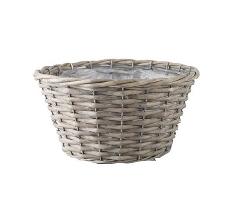 Flettet blomsterkurv D23