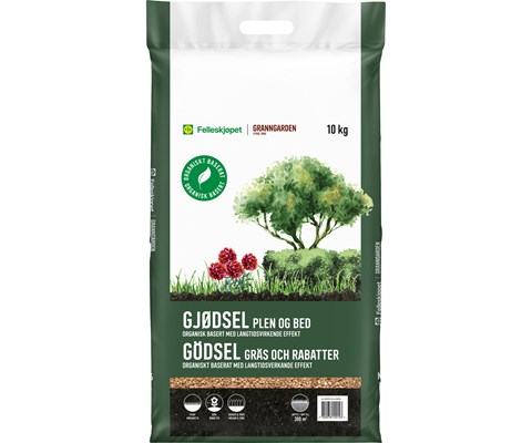 Hagegjødsel plen og bed 10 kg