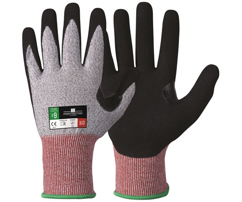 Kuttbestandig hansker grå