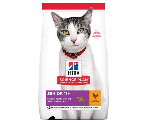 Kattemat Senior 11+ Kylling 1,5 kg