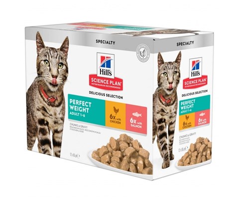 Våtfôr Adult Multipack kylling og laks 12x85 g