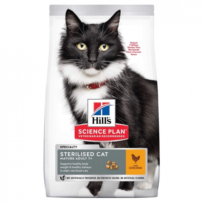 Kattemat Sterilised Mature Adult Kylling 1,5 kg