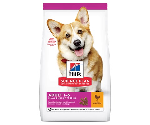 Hundefôr Small & Mini Adult Kyllling 6 kg