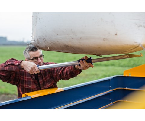 Teleskopisk storsekkniv