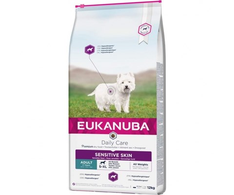 Hundefôr DailyCare Sensitive Skin 12 kg