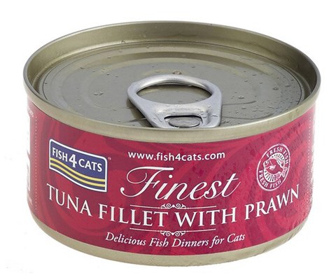 Våtfôr Finest tunfisk med reker 70 g
