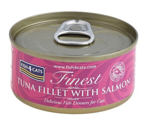 Våtfôr tunfisk med laks 70 g