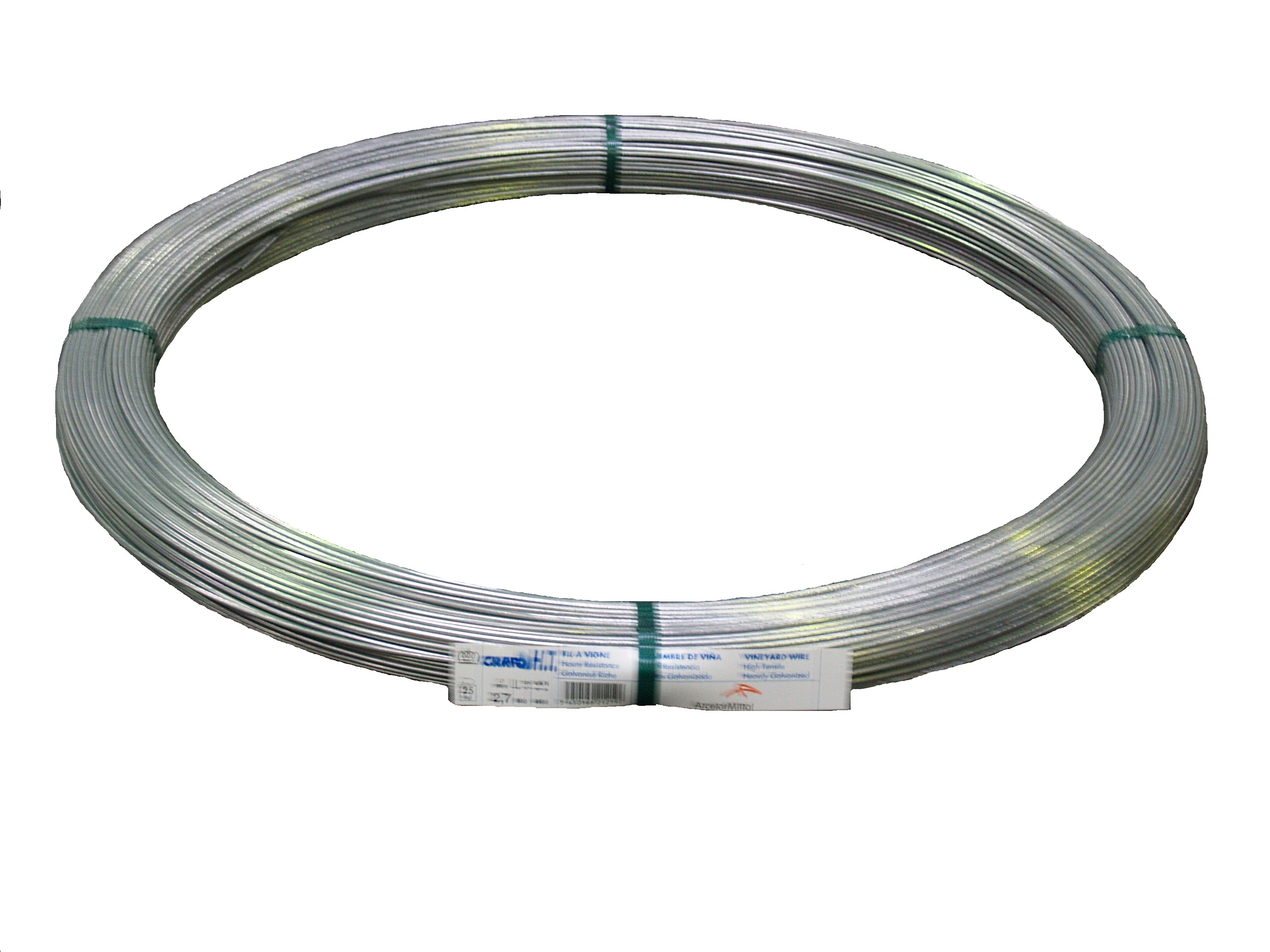 Ståltråd rett 1,5 mm 25 kg