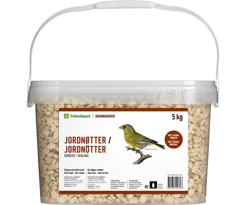Jordnøtter renset 5 kg