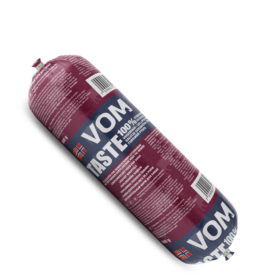 Hundepølse Tast storfe 500 g